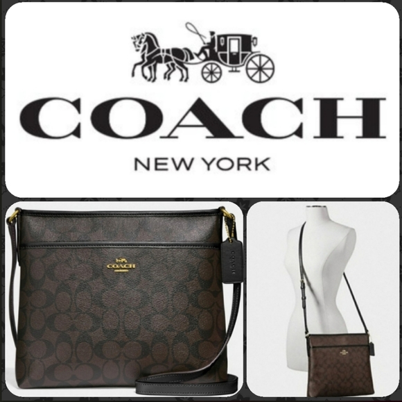 Coach Handbags - 💞 New Coach File Signature Purse